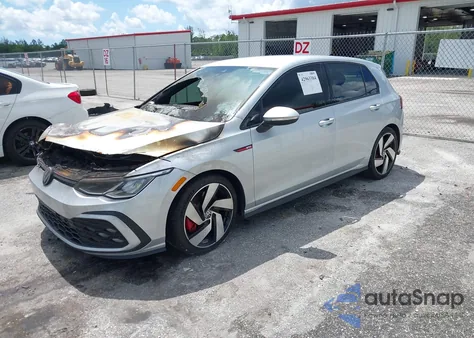 2022 Volkswagen Golf Gti 2.0T S из США, поврежденный, VIN WVWG87CD4NW204187